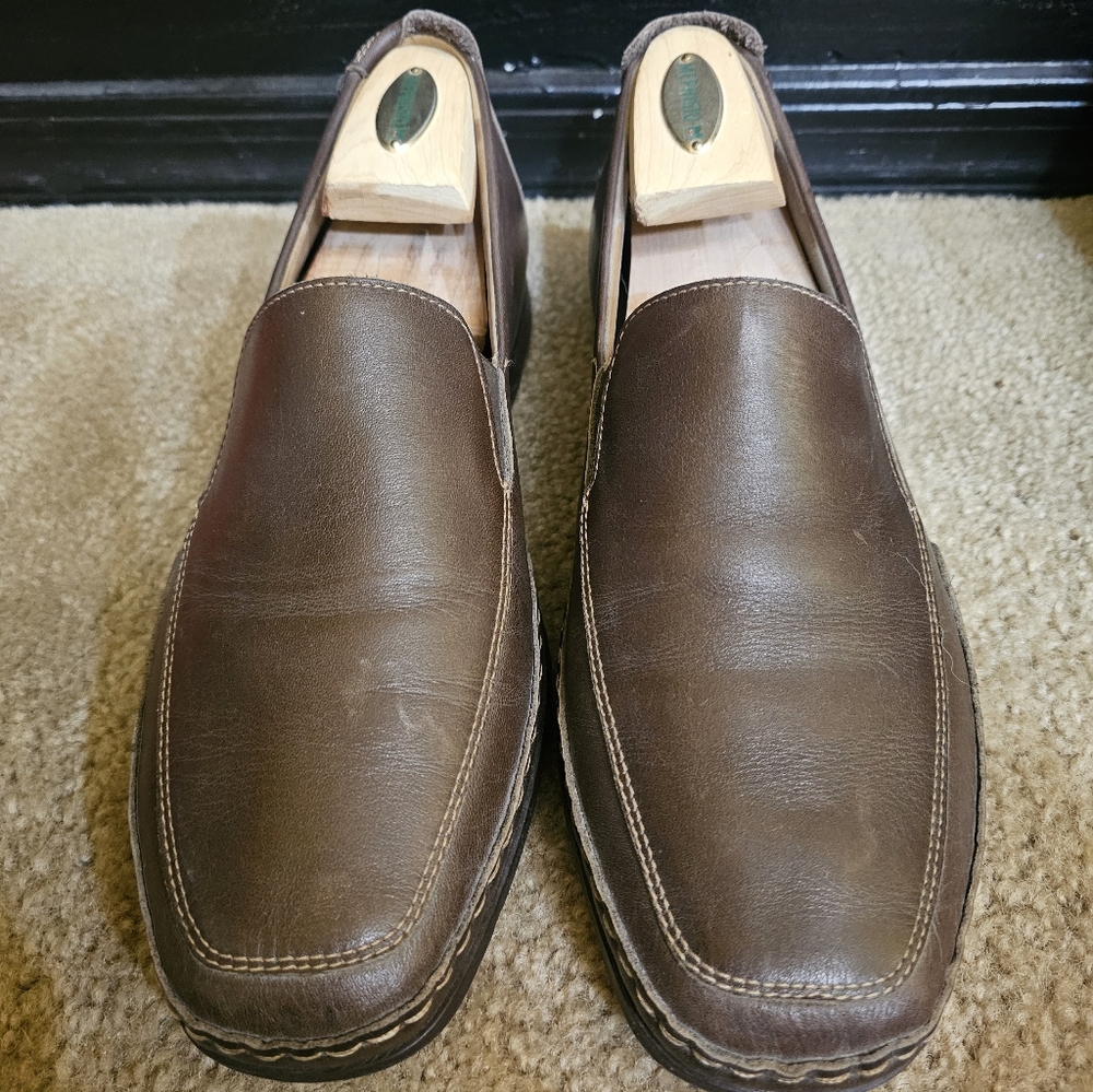 Mephisto Leather Loafers Men Size 10.5